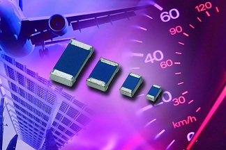 采用0402、0603、0805和1206外形尺寸的電阻器件