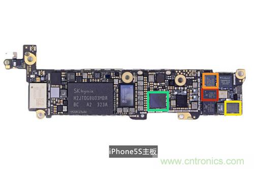 土豪金iPhone 5S拆解：內(nèi)部結(jié)構(gòu)升級，維修難度增加