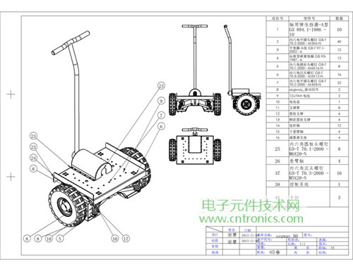 就那么簡單！DIY屬于自己的“賽格威”平衡車