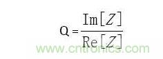 電感器Q值的計算公式