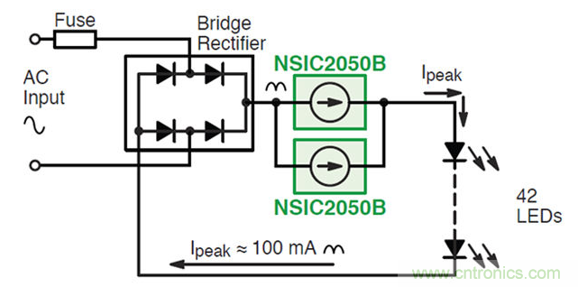 低成本T5 LED燈管電路