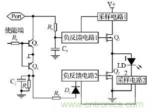 圖3：浪涌吸收電路及慢啟動(dòng)電路原理