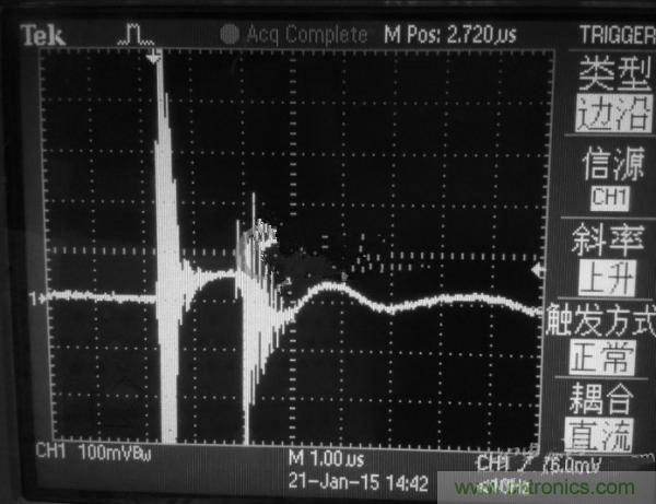 高人指點：反激初級電流波形異常如何解決？