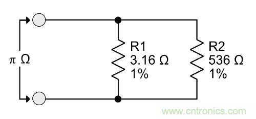 πΩ,1/(2π),eΩ等非標(biāo)準(zhǔn)電阻有哪些"妙用"？