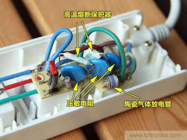 電源插座如何防雷？巧用壓敏電阻&陶瓷氣體放電管