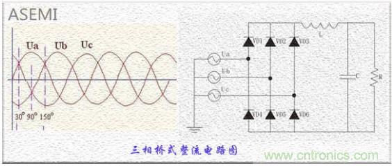 三相整流橋怎么接線？四腳整流橋接線圖