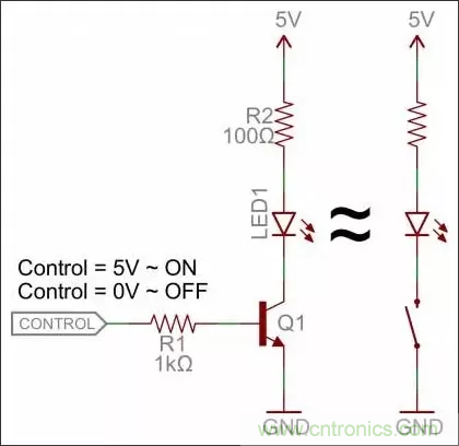 8張圖讓你徹底理解晶體管開(kāi)關(guān)電路