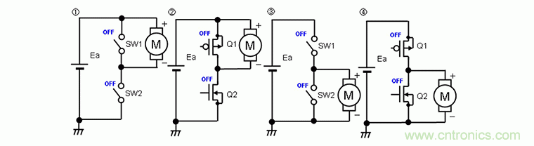 單開關電路驅(qū)動、半橋電路驅(qū)動