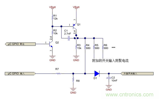 多開關(guān)檢測(cè)接口：為實(shí)現(xiàn)更小型、更高效設(shè)計(jì)集成化功能