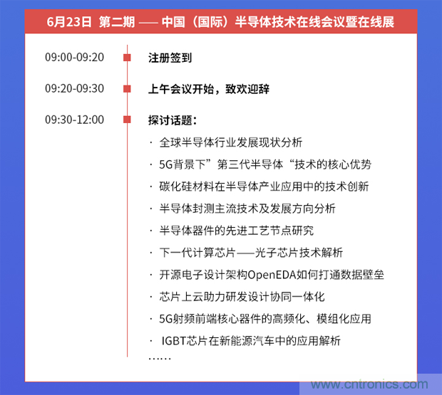 SIAC聯(lián)盟大改半導(dǎo)體產(chǎn)業(yè)格局？來(lái)中國(guó)（國(guó)際）半導(dǎo)體技術(shù)在線會(huì)議暨在線展