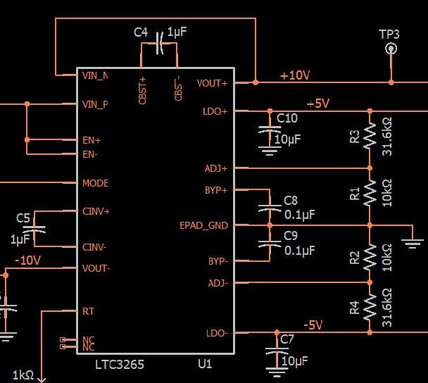 設計電荷泵雙極電源